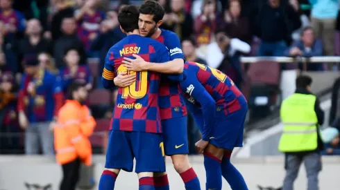 Sergi Roberto: "No podía ser verdad que Leo no continuase en Barcelona"