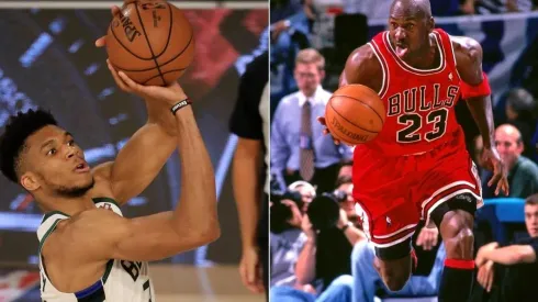 Giannis y su emoción al ser comparado con Jordan | Foto: Getty Images