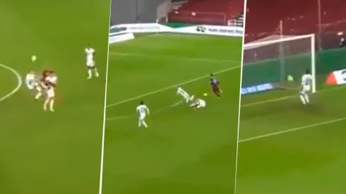 Pasó en la Europa League: con ustedes, el peor gol del año