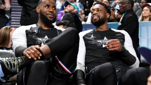 LeBron James y Dwyane Wade