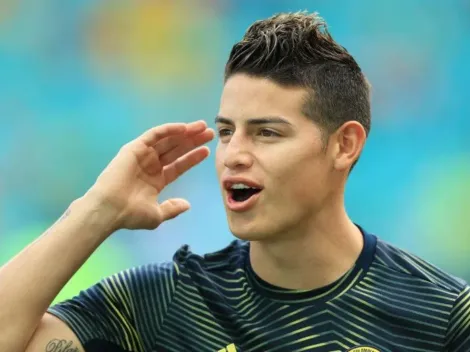 "Estoy de vuelta": James festejó su regreso a la Selección Colombia