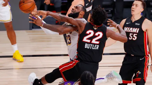 LeBron James y Jimmy Butler