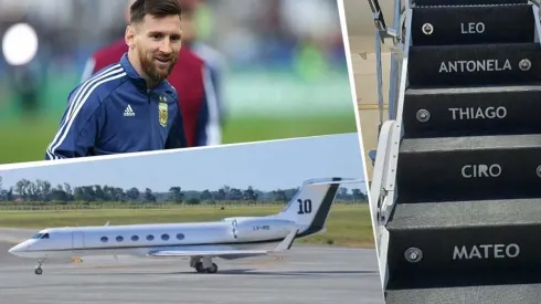 Así es el lujoso avión privado de Messi en el que viajó con Suárez