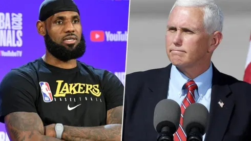 LeBron James y su ataque en redes sociales al vicepresidente Mike Pence