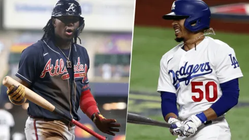 Ronald Acuña Jr. y Mookie Betts
