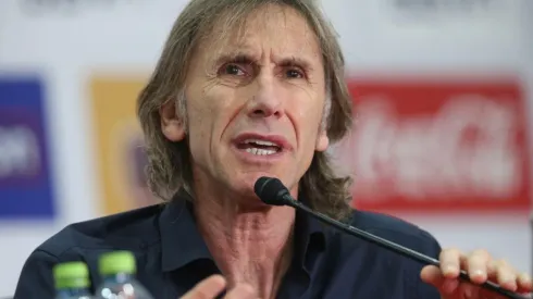 Ricardo Gareca volvió a tener tranquilidad al momento de declarar en conferencia de prensa.
