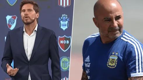 Sebastián Vignolo contra Jorge Sampaoli.