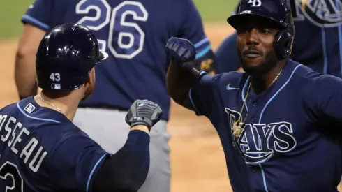 Randy Arozarena. jardinero de los Rays