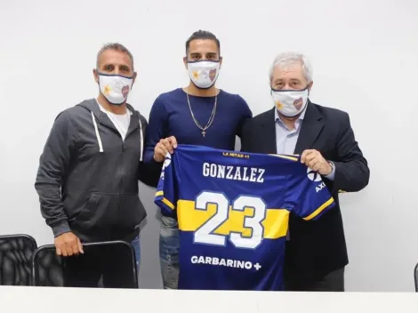 Boca presentó al Pulpo González y explotaron los memes