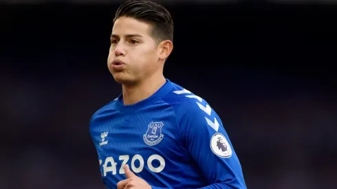 James se lesionó y Ancelotti lo puso en duda para el próximo partido del Everton