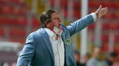 Miguel Herrera, siempre eufórico. Fuente: Jam Media