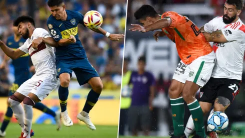 Boca enfrentará a Lanús y River chocará con Banfield.