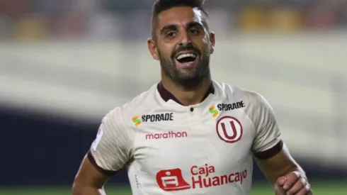 Luis Urruti sumó su quinto gol con Universitario la temporada 2020.