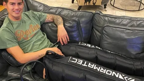 ¿Qué son los aparatos que usa James Rodríguez para su recuperación?