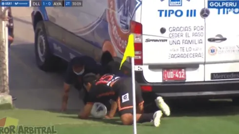 Esto aconteció en el partido entre Llacuabamba y Ayacucho.