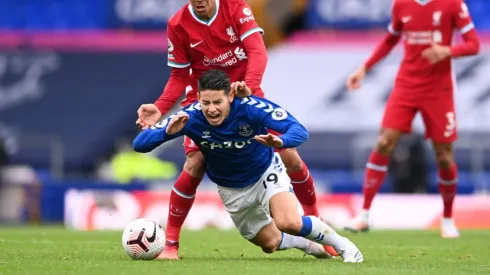 Nuevo parte médico de James Rodríguez: Everton se pronuncia sobre su salud