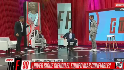 El reclamo de Bulos a Vignolo por cómo reacciona cuando pierde River