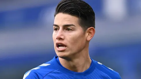 James Rodríguez, Everton vs. Manchester United, Premier League