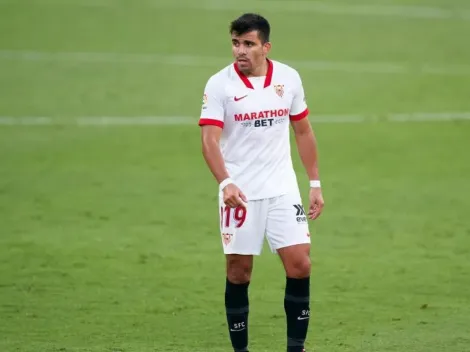Tiembla Scaloni: Acuña se lesionó en el partido de Sevilla