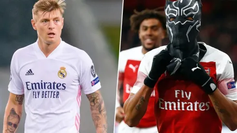 Kroos criticó a Aubameyang por sus festejos y el delantero del Arsenal lo destruyó