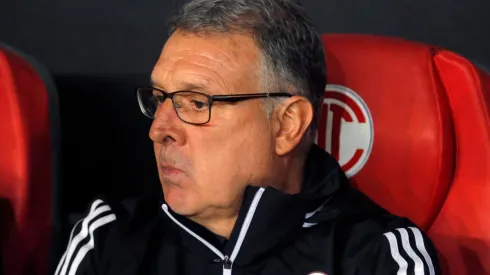 Martino ya tiene la formación para el encuentro. Fuente: Jam Media