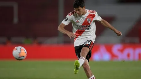 Nacho Fernández, un pilar del mediocampo de River.