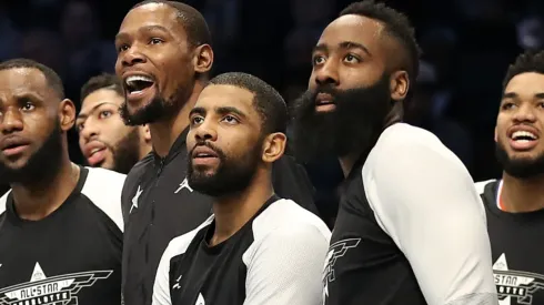 Kevin Durant, Kyre Irving y James Harden