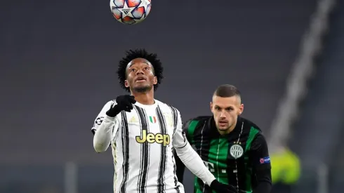 Así celebró Cuadrado la clasificación de la Juventus en Champions