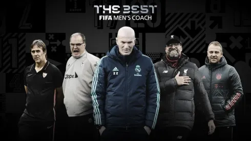 Los 5 entrenadores nominados al premio The Best