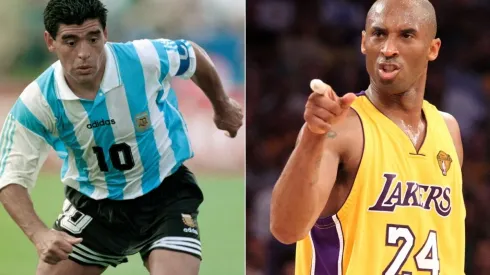 Diego Maradona y Kobe Bryant