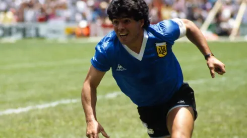 Diego Maradona ante Inglaterra