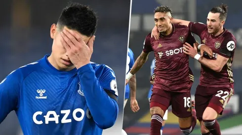 Leeds metió al sorpresa y derrotó al Everton en Goodison Park.