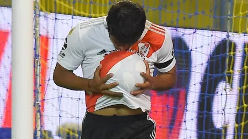 El festejo de Robert Rojas.