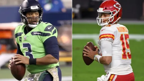 Russell Wilson y Patrick Mahomes