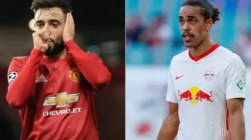 Manchester United vs. Leipzig juegan por la fecha 6 de la Champions League 2020 este martes (Getty Images)