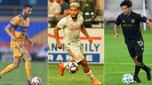 Gignac, Martínez y Vela buscan conseguir el título de la Concachampions 2020.