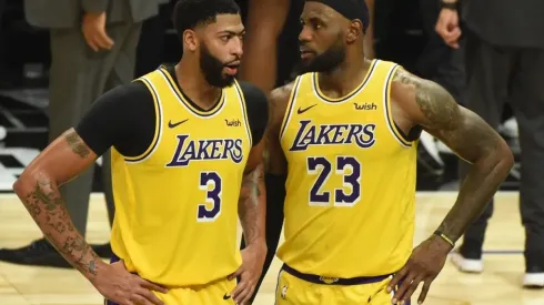LeBron James y Anthony Davis, Los Angeles Lakers