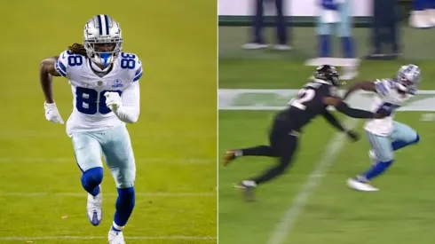 CeeDee Lamb, receptor de los Dallas Cowboys (Getty Images y @ActionNetworkHQ)