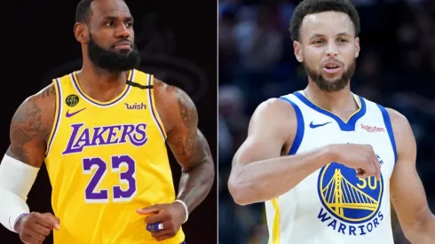LeBron James y Stephen Curry