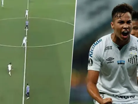 Gremio sacó del medio y por este error le hicieron un gol a los 11 segundos
