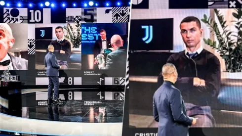 La reacción de Cristiano Ronaldo cuando Lewandowski ganó The Best