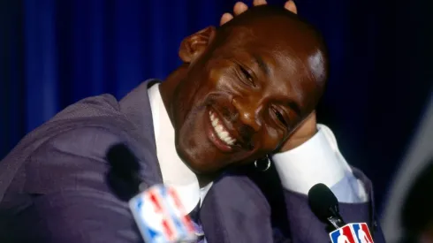 Michael Jordan habló un día en español