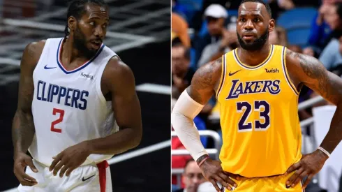 Los Angeles Lakers vs. Los Angeles Clippers juegan por la jornada 1 de la NBA 2020-21 este martes (Getty Images)