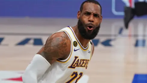 LeBron James, estrella de Los Angeles Lakers