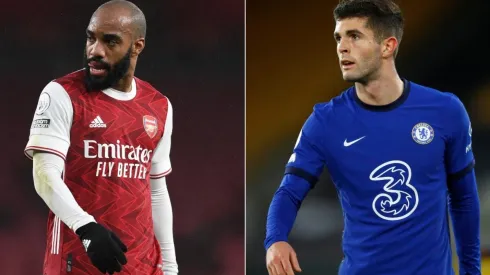 Arsenal vs. Chelsea juegan por la fecha 15 de la Premier League 2020 este sábado (Getty Images)