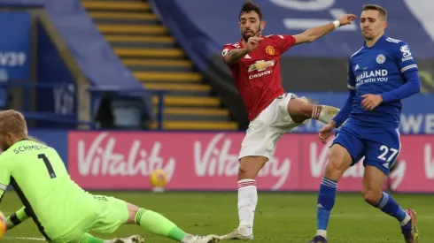 Celebra el Liverpool: en un partidazo, Leicester y Manchester United empataron 2 a 2