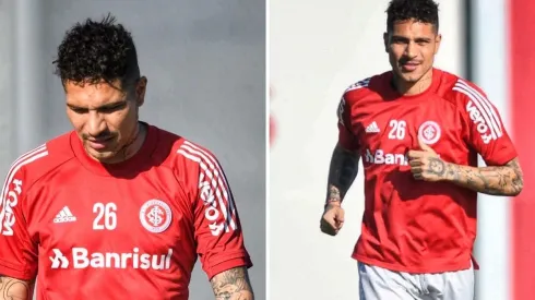 Paolo Guerrero se mostró hace unos días en los entrenamientos del Inter.
