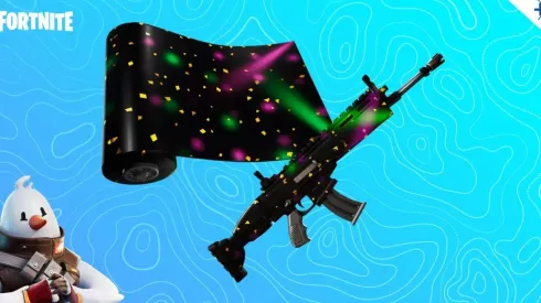 Como conseguir el papel camuflaje Confeti en Fortnite