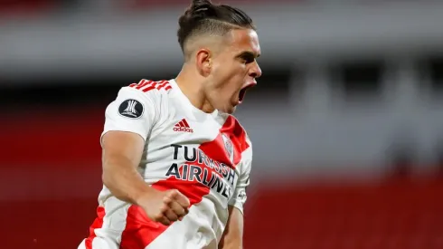 Rafael Santos Borré igualó el récord de goles de Falcao en River Plate