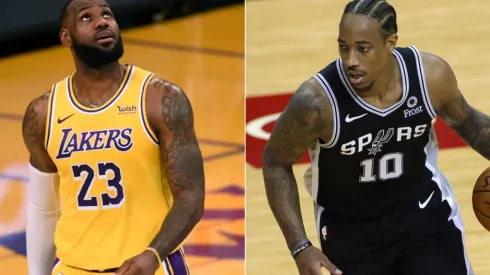 Los Angeles Lakers vs. San Antonio Spurs juegan por una nueva fecha de la NBA este jueves (Getty Images)